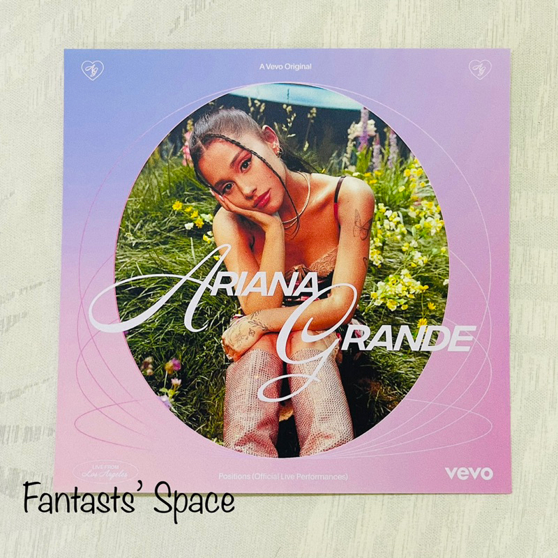 F•L🚀(現貨x1)共8款 Ariana Grande 線上演唱會 自製小海報 The Weeknd Positions