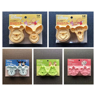 日本 貝印 KAI 迪士尼 卡通系列 餅乾壓模(2入) 餅乾切模 三明治切模 手工餅乾DIY 烘焙工具