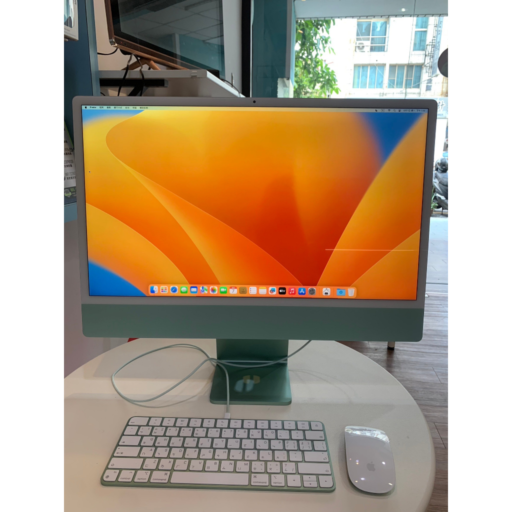 【艾爾巴二手】iMac M1 8C8G/8G/512G 2021年 24吋 綠色 #二手電腦#漢口店 G125D
