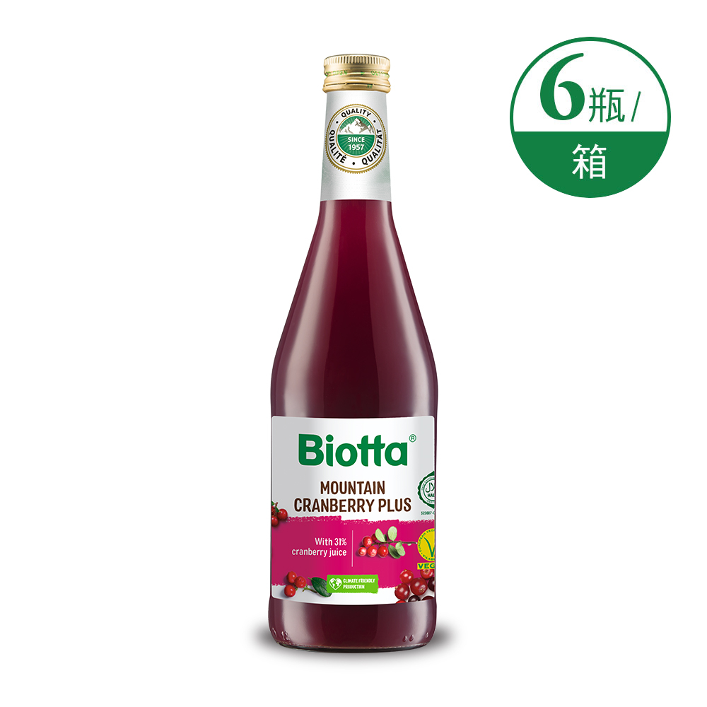 Biotta 百奧維他 蔓越莓配方果汁 6瓶/箱
