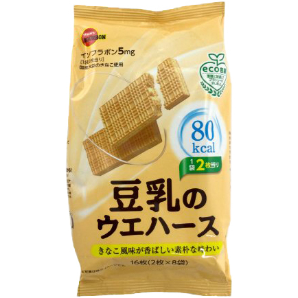 日本北日本豆乳威化餅