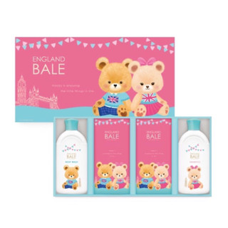 英國貝爾熊1洗+1沐+6入手工皂禮盒組