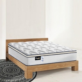 【 Famo 】三線 RECOTEX - Cool 涼感紗 惰性海綿 彈簧床墊 純手工製作 單人 / 雙人 / 加大