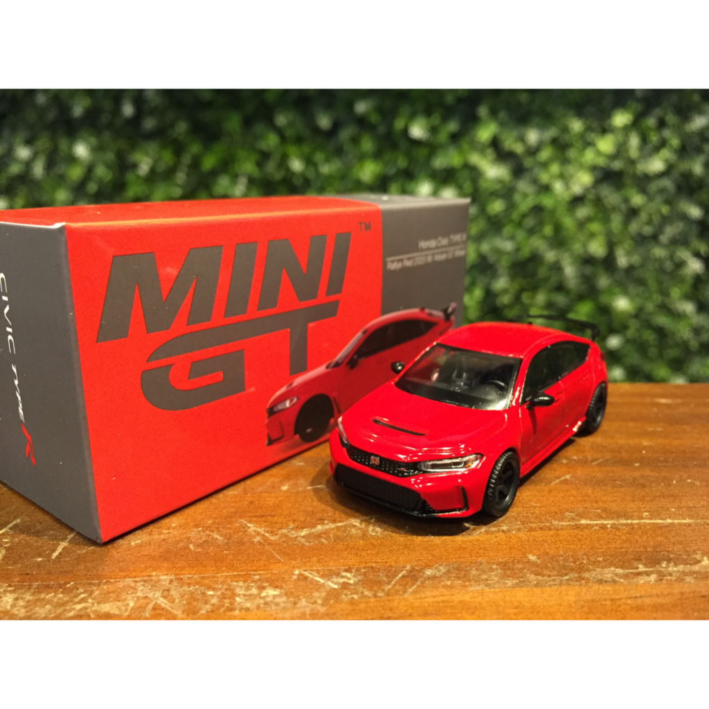 1/64 MiniGT Honda Civic Type R (FL5) Red 2023 MGT00546L【MGM】