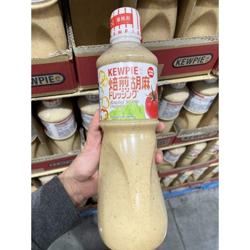 好市多代購-日本進口Kewpie 胡麻醬 1公升-下單前詳閱商品描述
