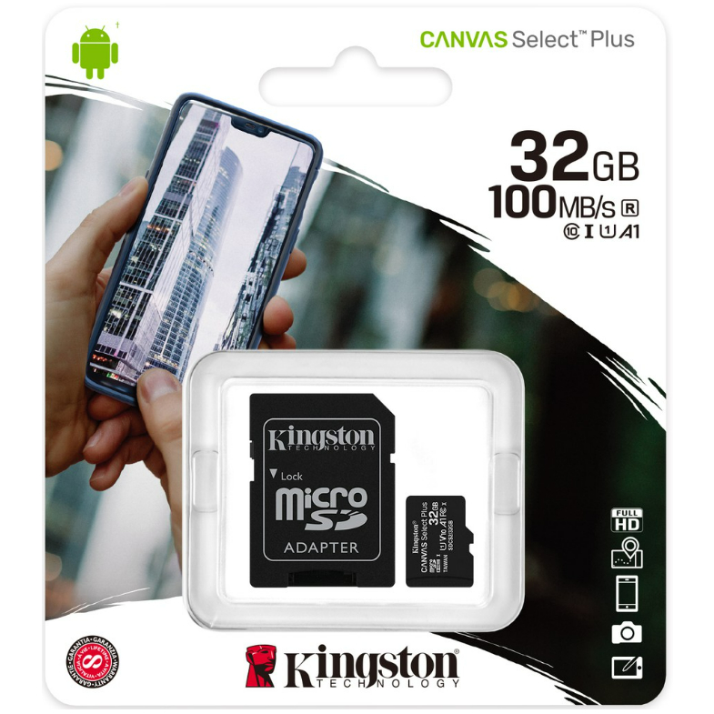 代理商貨 公司貨32G 64G 128GB 記憶卡金士頓MicroSDHC SDCS2用於平板行車紀錄器手機相監視器