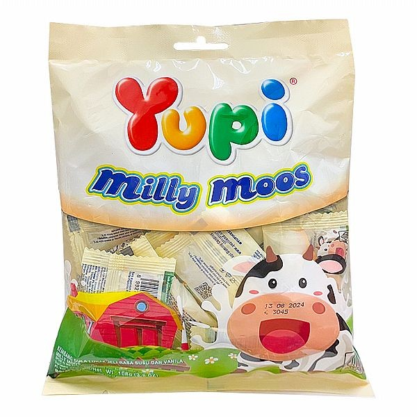印尼 Yupi 呦皮 牛奶風味軟糖(108g)【小三美日】 DS016230