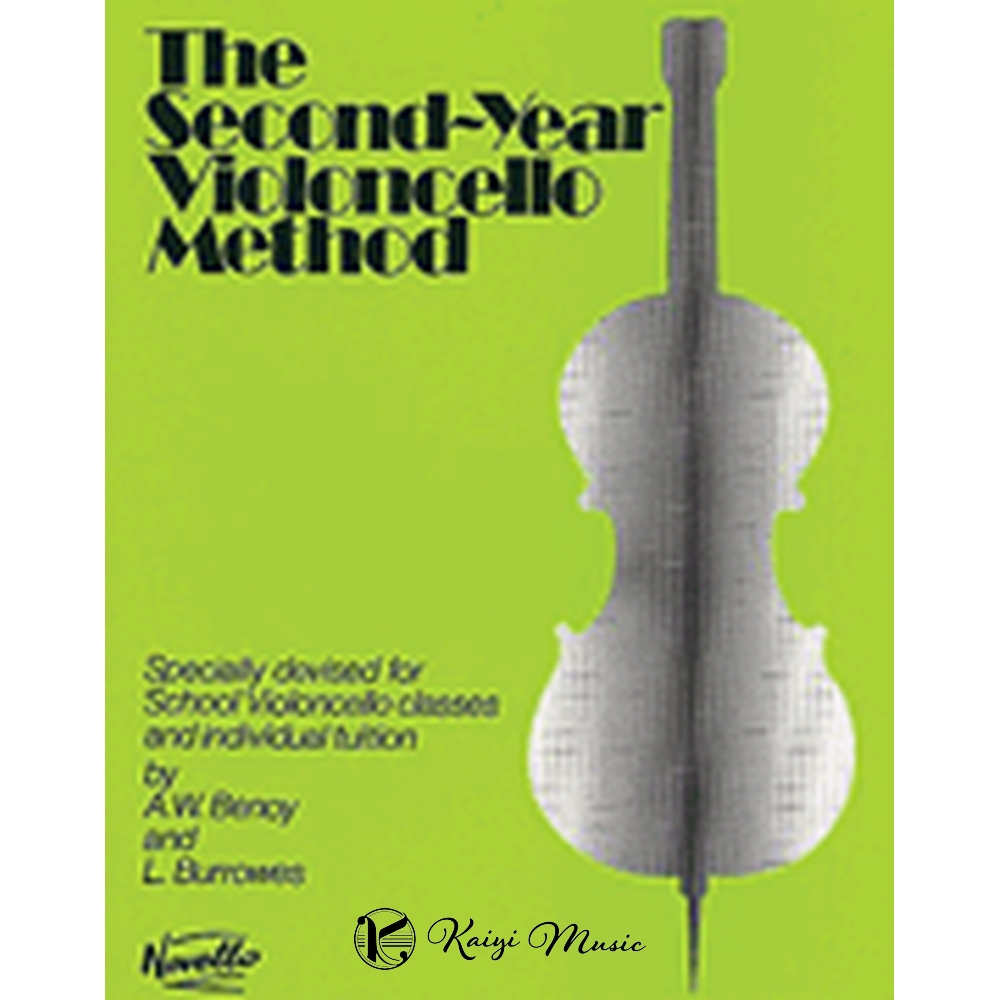 【凱翊︱Novello】大提琴第二年合奏練習曲 系列第二冊 THE SECOND YEAR CELLO METHOD
