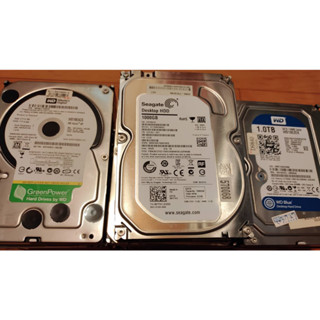 WD Seagate 希捷 日立 東芝 硬碟 1T 1TB 500G HDD 3.5吋硬碟 1T硬碟 藍標 綠標 紫標