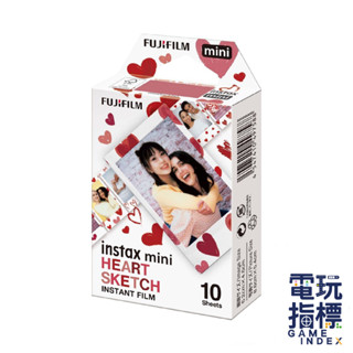 【電玩指標】十倍蝦幣 富士 FUJIFILM 拍立得底片 instax mini 手繪愛心 手繪 愛心 底片 拍立得