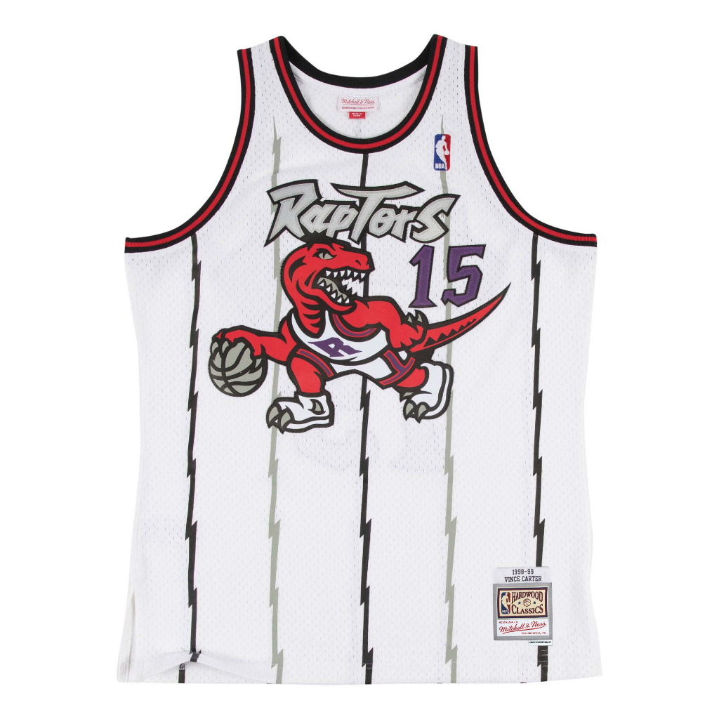 NBA 球迷版球衣 Vince Carter 1998-99 Home 暴龍 白