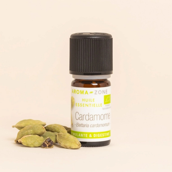 【精油】有機 豆蔻精油 Elletaria cardamomum〈法國原裝Aroma-Zone〉【余老師手工皂創意工坊】