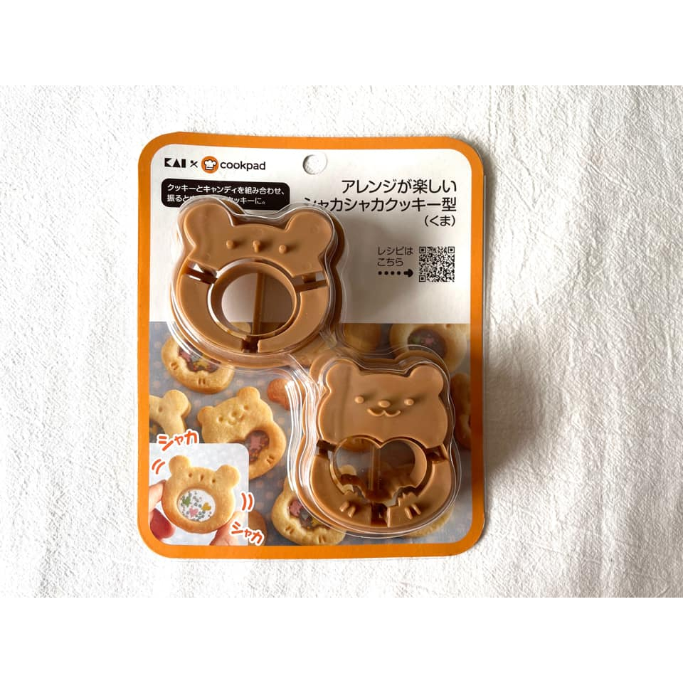 萩選▾〚貝印 - 果醬小熊餅乾模型〛烘焙用具 餅乾壓模