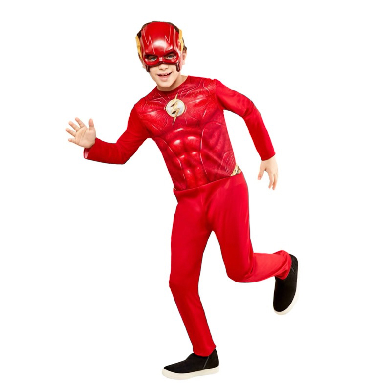 ✨現貨DC閃電俠 萬聖節裝扮服裝（不含頭套）DCThe Flash Classic Costume
