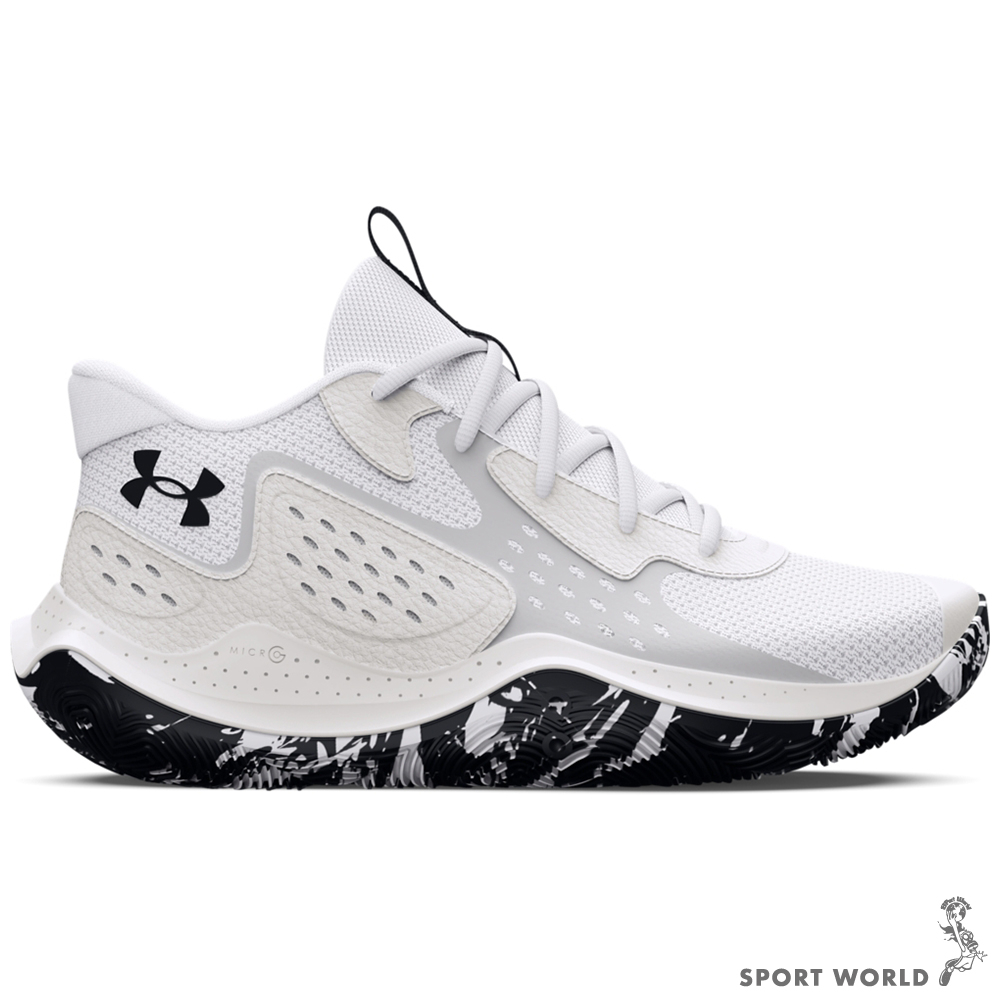 Under Armour UA 男鞋 籃球鞋 緩震 支撐 JET '23 白【運動世界】3026634-101