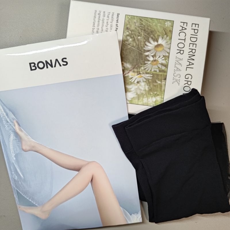 BONAS 寶娜斯 15D 緊緻修身 絲襪 包裝更新