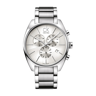 CK Calvin Klein 大錶徑三眼計時腕錶 K2F27126