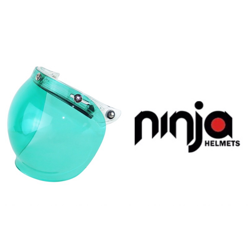蝦皮優惠/開發票🔥華泰ninja KP5強化泡泡鏡 三釦安全帽通用型鏡片