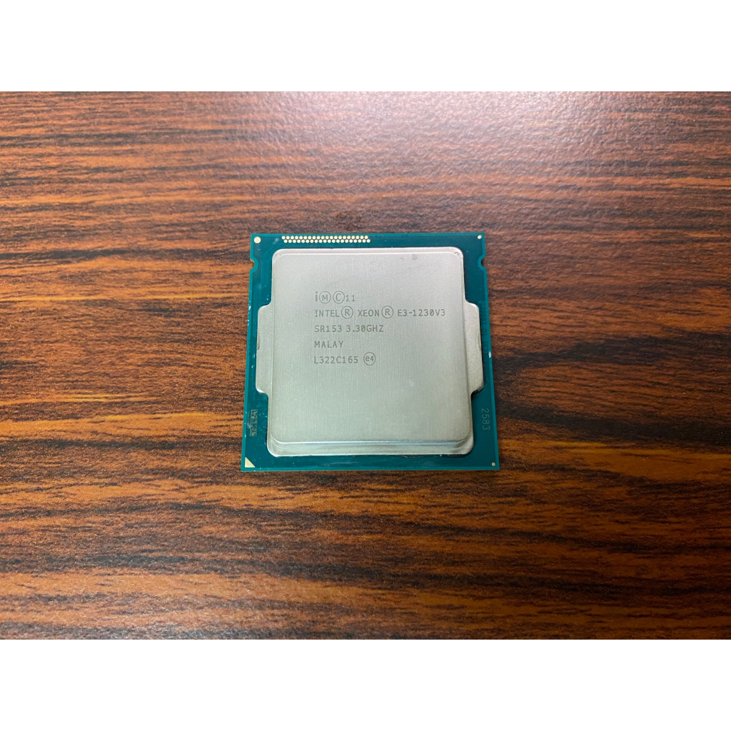 【拆機良品】Intel Xeon E3-1230 V3 腳位1150