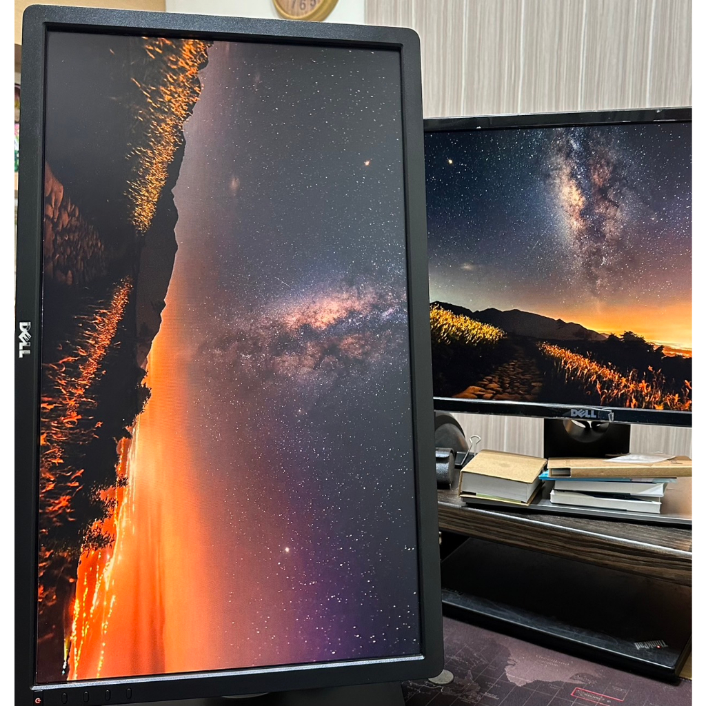 DELL U2312HM 23 吋 LED IPS FullHD電腦液晶螢幕顯示器、DP、DVI、D-Sub輸入、二手