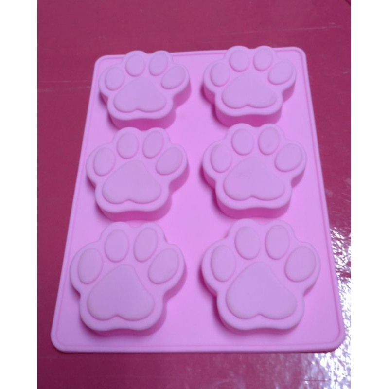 立體貓爪 蛋糕矽膠模 皂模 冰塊模