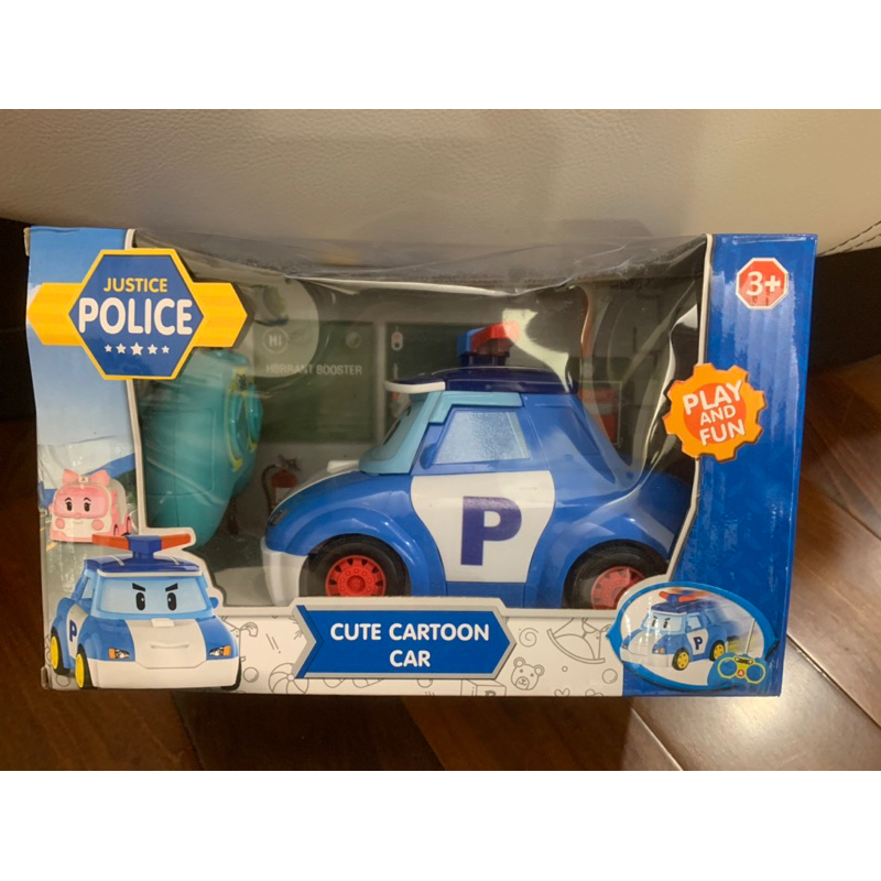 🔥全新現貨🔥 波力波利 POLICE遙控車波力玩具車