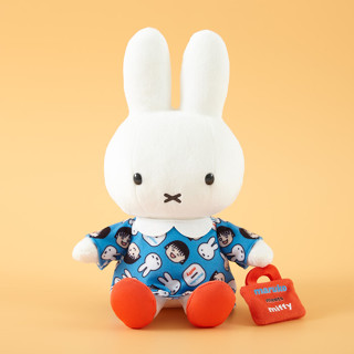 日版 米菲兔miffy meets maruko 小丸子 聯名限定 毛絨公仔 兔子娃娃 兔子玩偶 可愛 禮物 收藏玩具