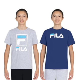 Fila 兒童短袖Logo上衣二件組 #138046
