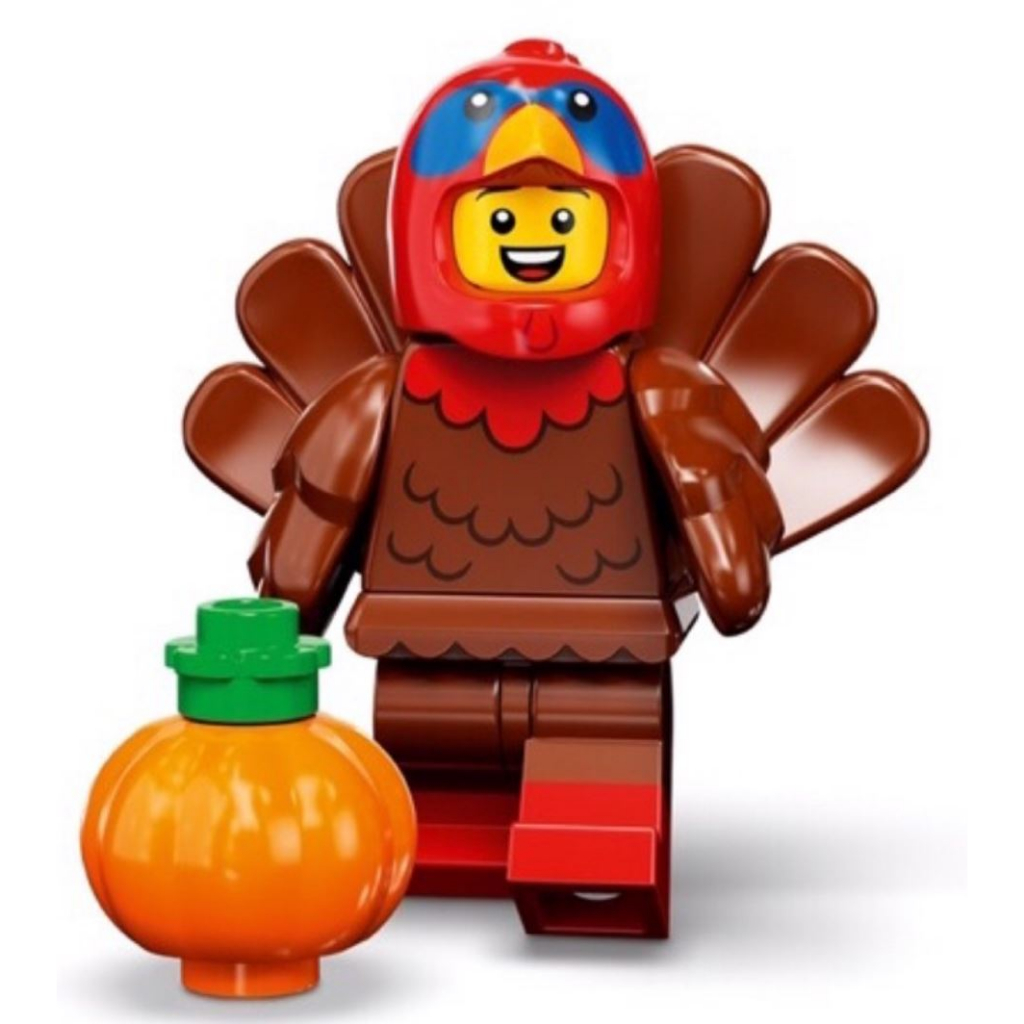 [ANDY] LEGO 樂高 人偶 人偶包 71034 9號 火雞裝 火雞人 Turkey Costume