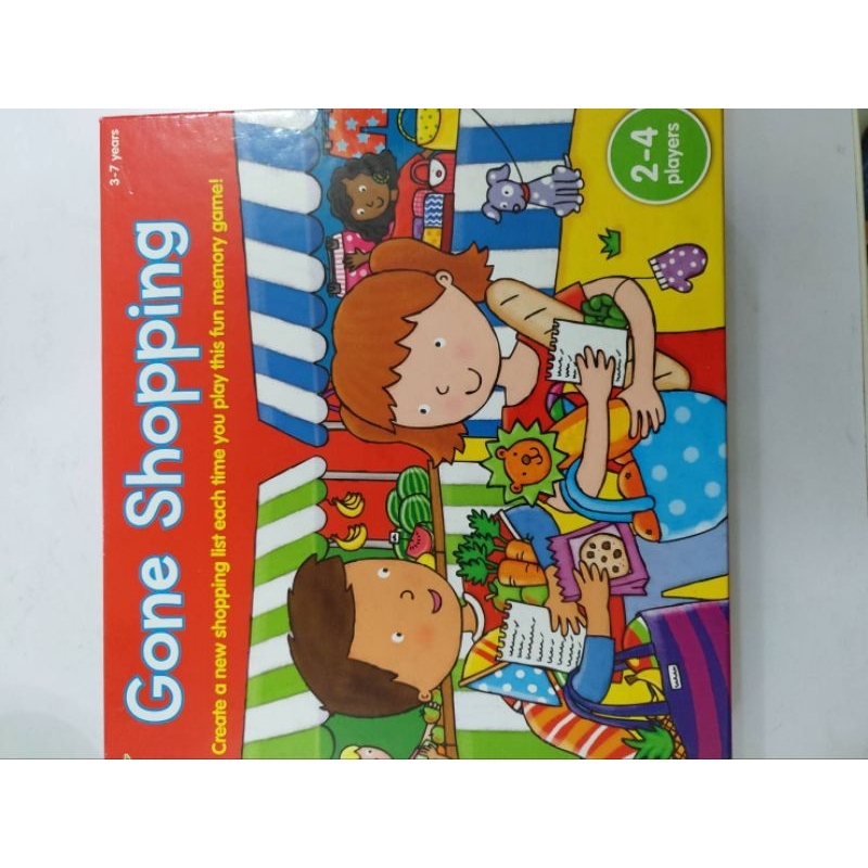 英國 GALT「購物趣」兒童記憶&amp;語言發展培養遊戲 二手