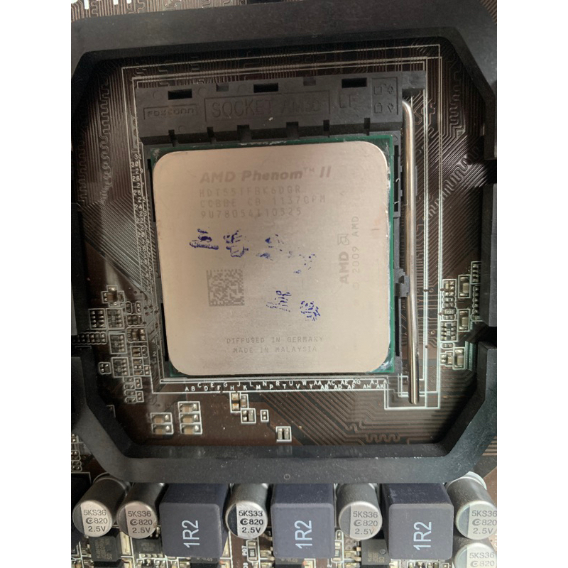 CPU AMD 1055T +8G