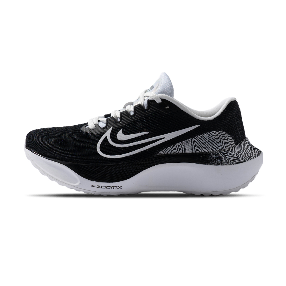 Nike Wmns Zoom Fly 5 Prm 女 黑白 慢跑 訓練 運動 慢跑鞋 DR9963-001