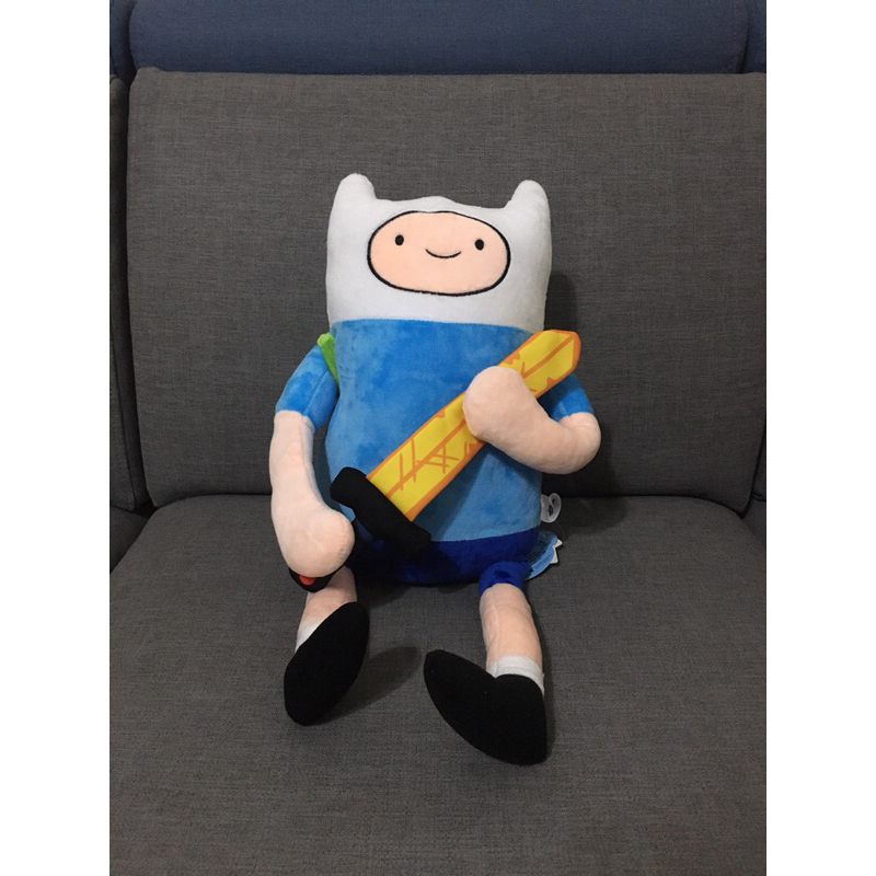 《正版》Adventure Time 探險活寶 抱物款系列 12吋 寶劍 阿寶 娃娃 布偶 玩偶