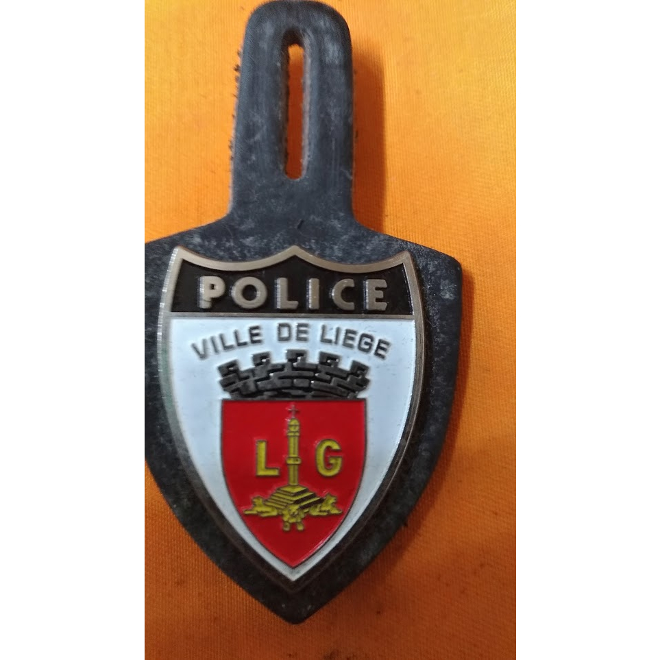 比利時公發 列日(LIEGE)市警察胸前章