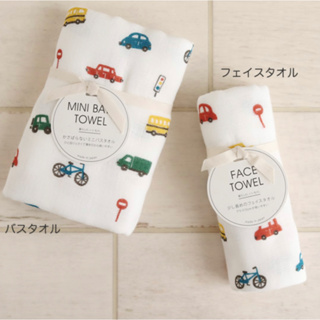 ♥︎MAYA日雜♥︎🇯🇵日本製 Kids Towel 四重紗布 快乾 運動游泳旅行 汽車 車子 毛巾 長巾 浴巾