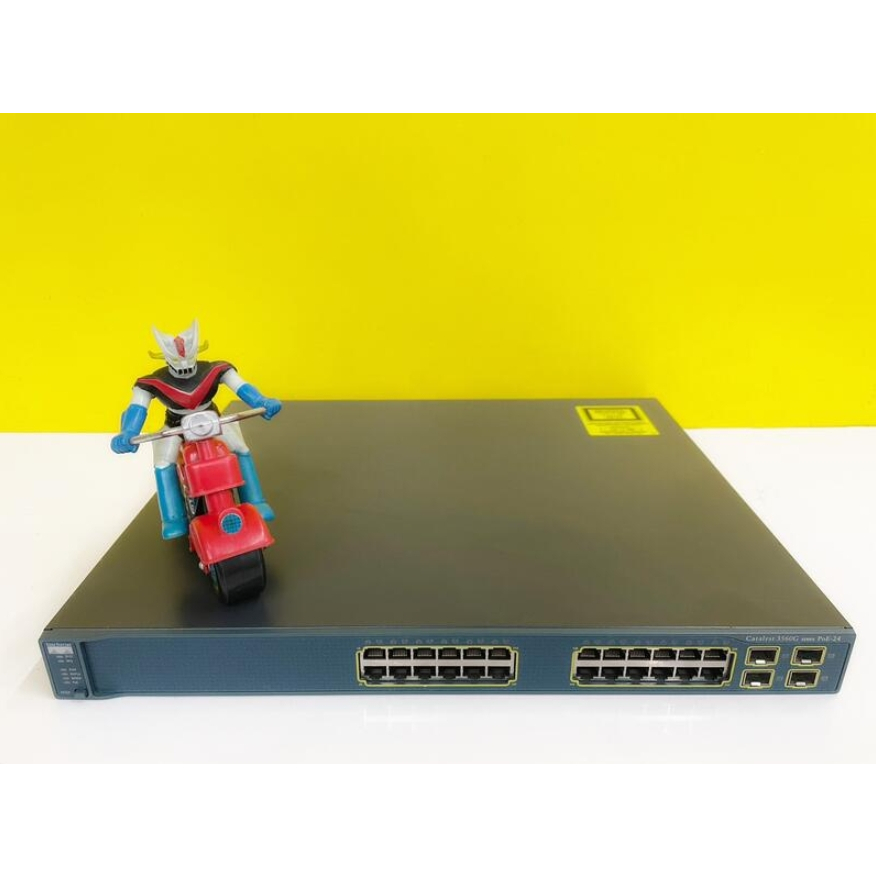 Cisco WS-C3560G-24PS-E Layer 2 3 SFP POE Giga Switch