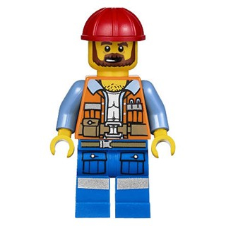 玩樂趣 LEGO樂高 70807 玩電影系列  Frank the Foreman 二手人偶 tlm047