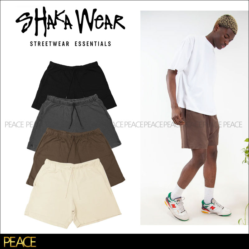 【PEACE】Shaka Wear GARMENT DYE TERRY SHORTS 水洗 重磅 短棉褲 8.5 盎司