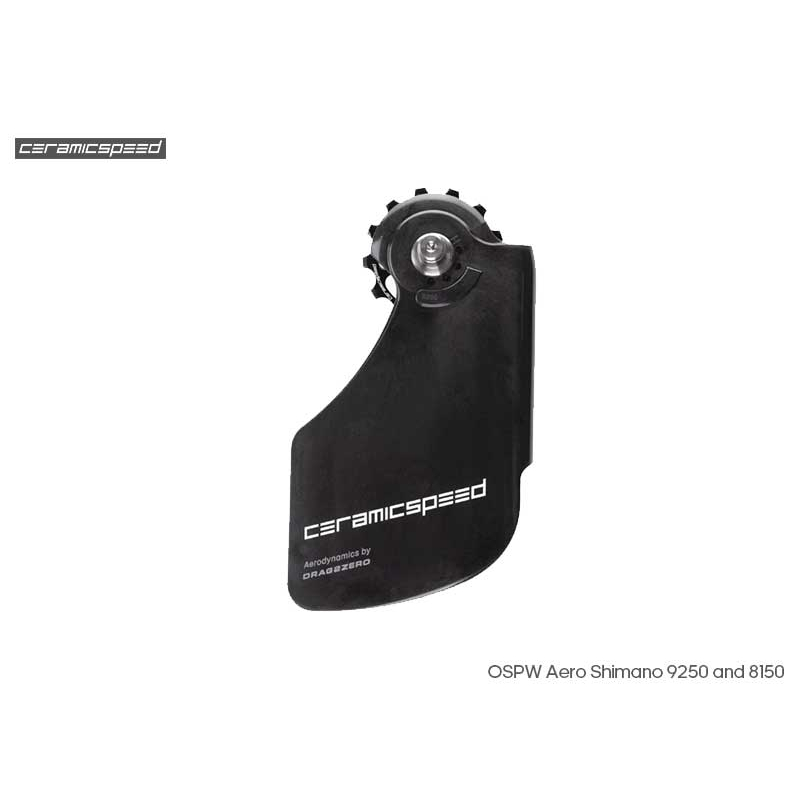 【CeramicSpeed】 OSPW Aero Shimano 9250 &amp; 8150 13/19 鍍層版本-黑導輪