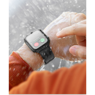 41mm for Apple Watch 防潑水 錶殼 UNIQ Nautic IP68 防潑水防塵超輕量曲面玻璃錶殼