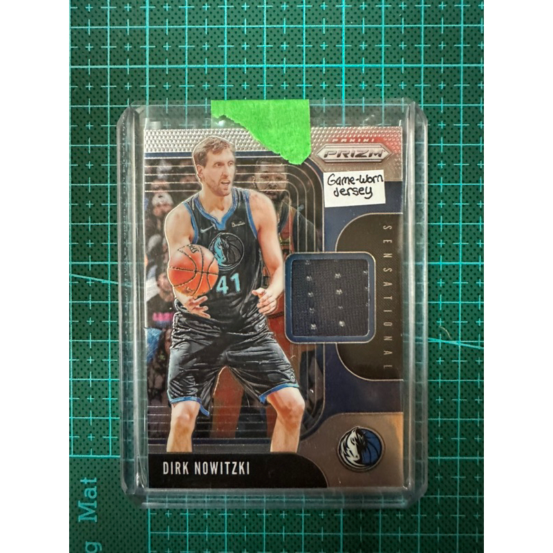 2019-20 prizm 小牛 獨行俠 名人堂巨星 Dirk Nowitzki 球衣卡