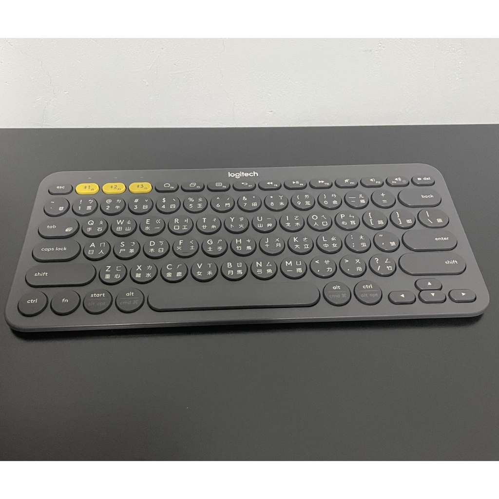 二手良品｜Logitech K380 羅技 藍芽 無線 鍵盤 有注音印刷 K380多工藍牙鍵盤