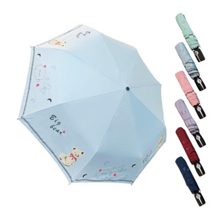 晴雨兩用 黑膠自動傘 防紫外線 遮光防曬 自動傘 遮陽傘 摺疊傘 雨傘 陽傘 折疊傘 晴雨傘 印花傘