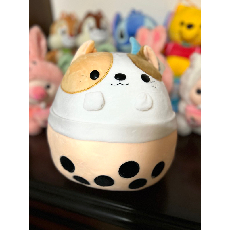 【萌】珍奶貓娃娃❤️ 網紅奶茶娃娃 創意可愛珍珠奶茶貓咪娃娃、珍珠奶茶小白熊 奶泡珍珠奶茶貓 奶泡珍珠奶茶熊 交換禮物