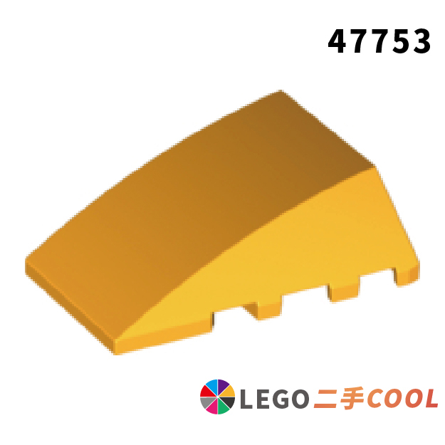 【COOLPON】正版樂高 LEGO【二手】47753 Wedge 4x4 三邊曲面 曲面磚 弧形磚 多色