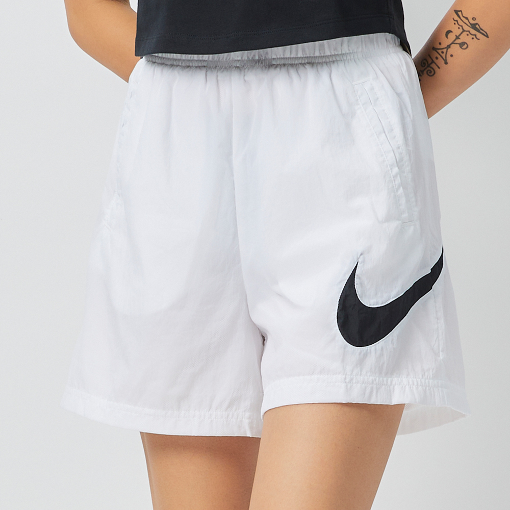 Nike Sportswear Essential White 女 白 運動 舒適 透氣 短褲 DM6740-100