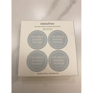 innisfree 控油蜜粉 韓國專櫃正品 No-Sebum Mineral Powder Special Set 蜜粉