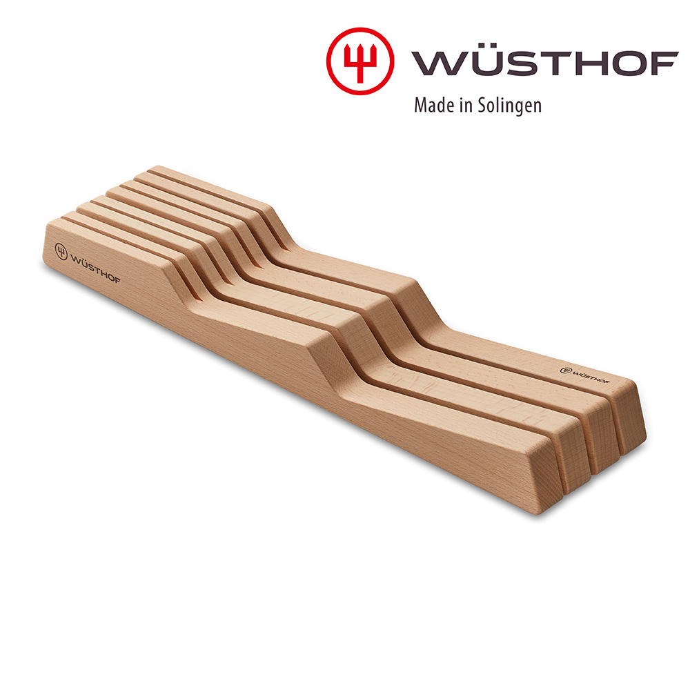 《WUSTHOF》抽屜刀具收納架(10x5x43cm和22x4.2x43cm)