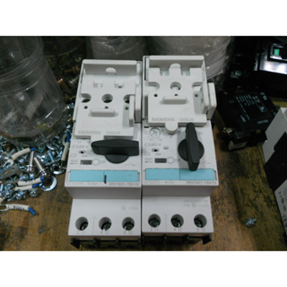 SIEMENS 西門子 電動啟動器3RV1021-1BA10 + 3RV1028-1A 馬達保護器(D2)