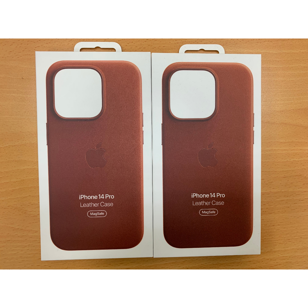 全新 Apple 蘋果 原廠 iPhone 14 Pro MagSafe Leather Case 皮革保護殼